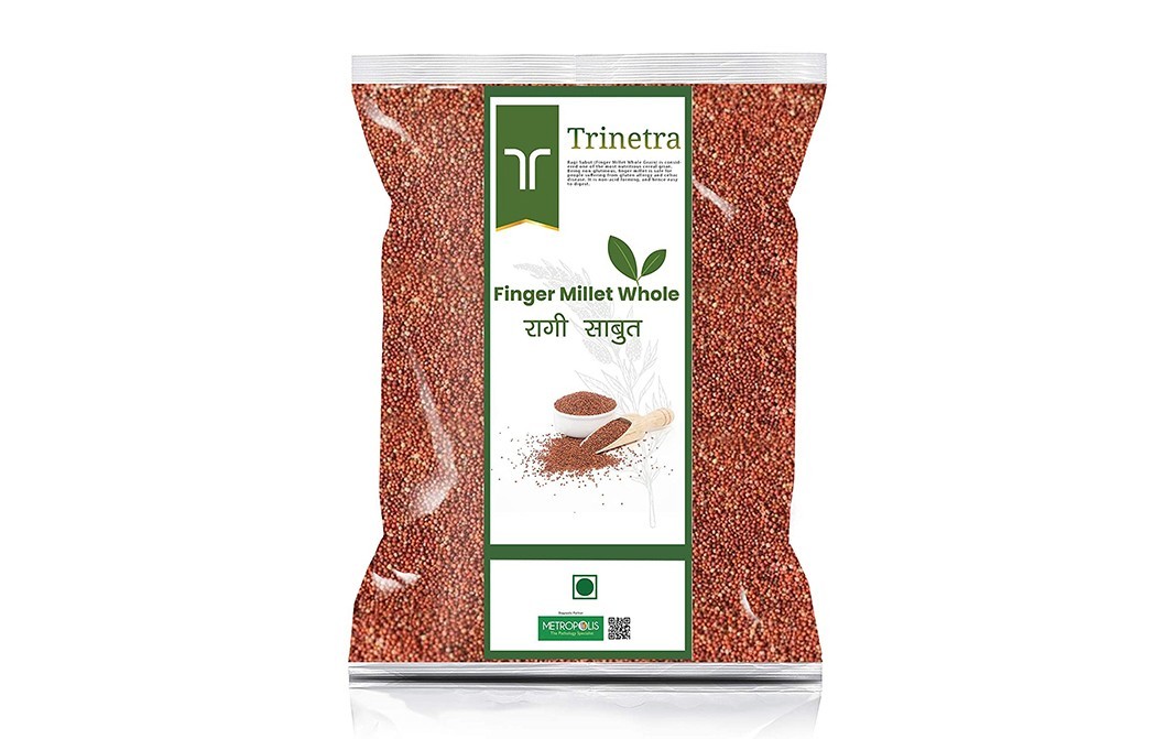 Trinetra Finger Millet Whole    Pack  2 kilogram